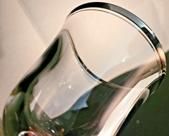 Mikasa 3 Briarcliffe Crystal Wine Goblets 7 7/8″ Platinum LIKE NEW Discontinued