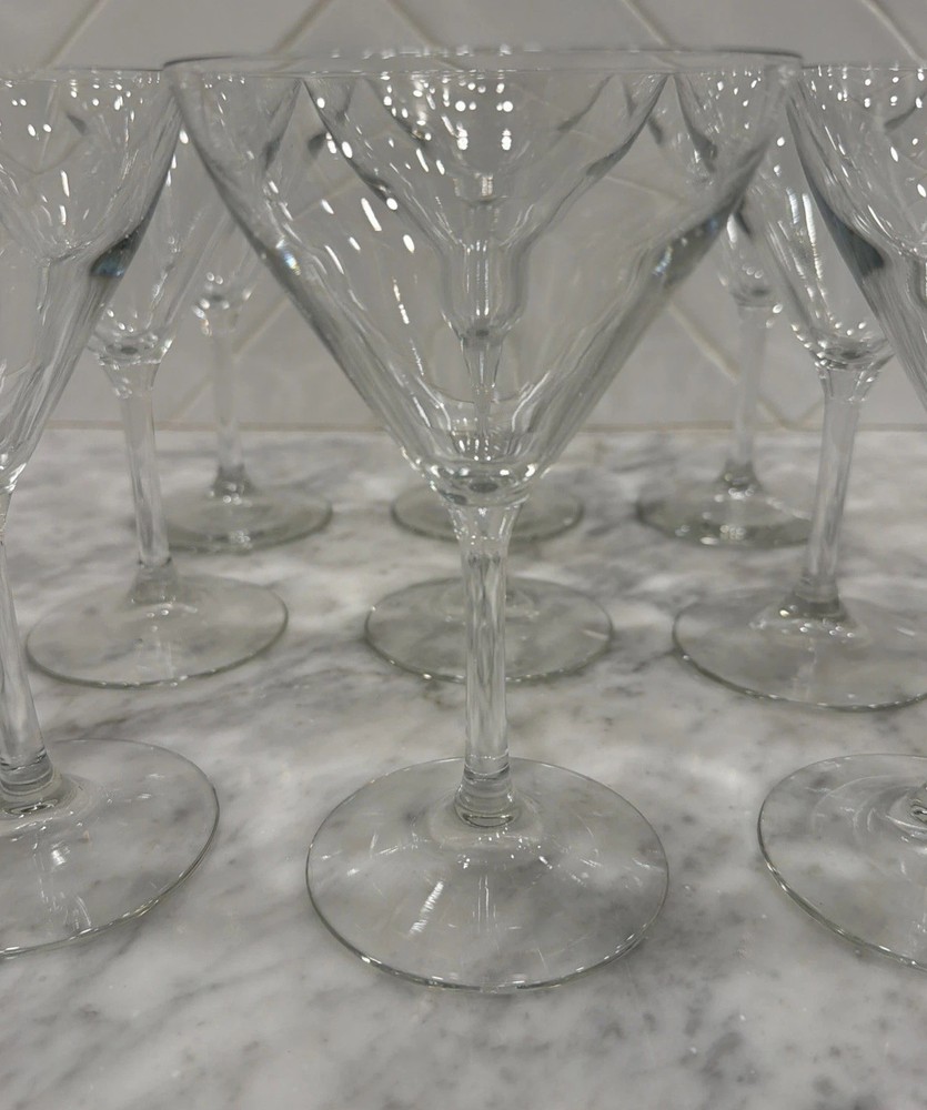 Libbey Bristol Valley 8555SR Martini Glasses Set Of 9