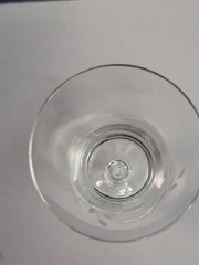 5 – Vintage Clear Floral & Butterfly Etched Wine Glasses