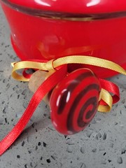 Italian Wine Caddy & Matching Cork From Florence Italy Red Vino Beautiful New