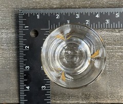 Vintage Libbey Gold Wheat Leaf Spray Glasses – Set of 4 MCM Gold-Rim Tumblers