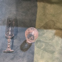 Princess House Bordeaux Fluted Champagne Two Glasses. See Pictures.