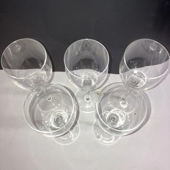 5 Pieces Rosenthal Studio-Linie Germany 9 Inches Tall Wine Glass In Original Box