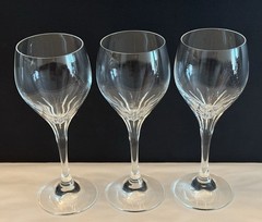 Shott Zwiesel Long Stem Wine Glasses Goblets Set Of 3 Can Can Design Glasses