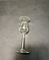 Vintage MCM 3 Long Stem Flared Rim Liquor Cordial Glasses