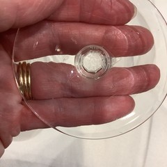 Lenox Iced Tea Goblet Lace Point (Platinum Trim) Discontinued REPLACEMENT