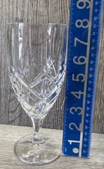 Gorham Lady Anne Signature All Purpose/Iced Beverage Crystal Glass ~new~