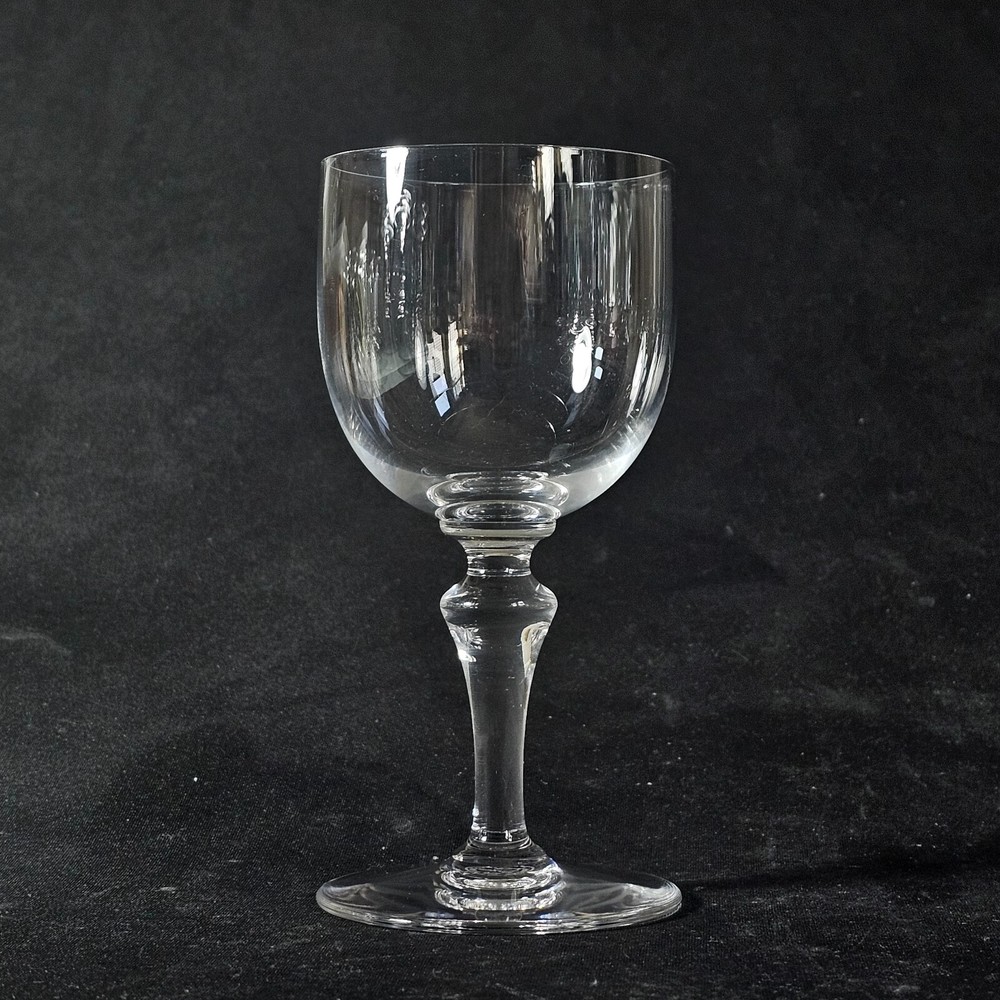 BACCARAT NORMANDIE CLARET WINE GLASS, Hand Blown Crystal, 5 5/8″, 5oz, FRANCE