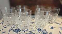 Vintage Lead Crystal Whiskey/ Rocks Glasses Set of 6 EUC