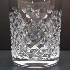 Waterford Crystal Alana Double Old Fashioned Glass Vintage Excellent Condition