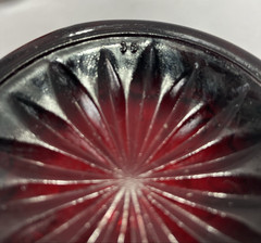Luminarc Cristal D’Arques Durand Ruby Red Cups & Bowls