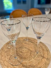LENOX Encore Crystal Wine Glasses Set of 4 – Discontinued Collection!