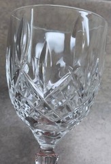 WATERFORD CRYSTAL ☘️ 💎 3 – 8 1/2″ Marquis MARKHAM Crystal Water Goblets Glasses