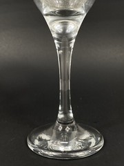 Duiske Irish Etched Harp Shamrock Fluted Champagne Glasses w/ Gold Trim Set Of 6