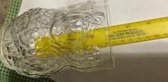Libbey Vintage Owl Shaped Tumbler Glass 1970s Clear Glass 4.5 Inch EUC 10oz