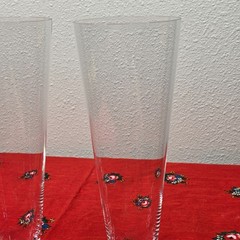 3 WATERFORD Marquis PILSNER BEER Crystal GLASSES, 9 1/4″, 19 oz