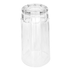 Vintage Arcoroc ARCADE BENGALE Clear Tempered 12 OZ Glass Tumbler NEW