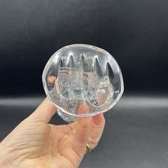 Waterford Crystal Clown Musician with Best Friends Puppy Dog Violin Figurine 9”
