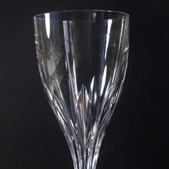 CRISTAL D’ARQUES FEUILLE WINE GLASSES, Crystal, 8 7/8″, 8 Oz, FRANCE, 2PCS