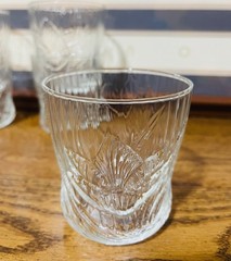 Set of 2 Arcoroc Canterbury Crocus Vintage 10 oz Tumbler Made In France 3.5″