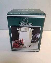 Vintage Sheridan Silverplated Mint Julep Cup 11oz Art Deco #21072 NEW