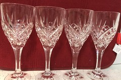 Shannon Crystal Dublin Set Of 4 Goblets By Godinger – Kitchen/Barware, 9 oz