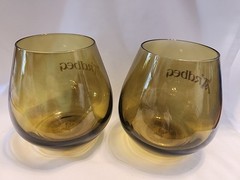ARDBEG Set Of 2 Glasses Scotch Whiskey Glass Green 4″