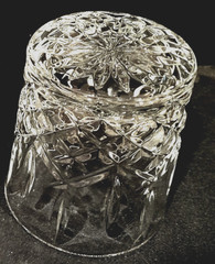 Marquis Waterford Markham Double Old Fashioned Crystal Whiskey Glass Italy