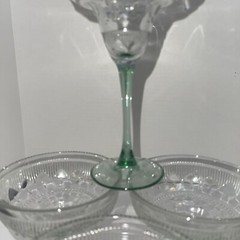 Cristal D’Arques-Durand Sombrero Margarita Glass 7.5″ Tall Set of 4