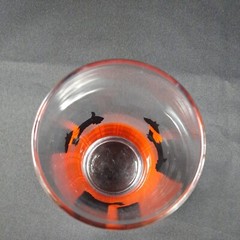 Fitz Scottie Dog Hi Ball Tea (6.25″) Tumbler Glass Tartan Plaid Scottish Terrier