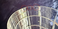 Set Of 4 Vintage Mikasa Atrium Executive Highball Glass 6.25” Tall