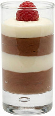 -3.3 Ounce Dessert Shooters, 6 Fine-Blown Shooter Glasses – Slender Silhouette,