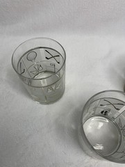 Culver Fairway Double Old Fashion Wiskey Glasses Set of 3 Great
