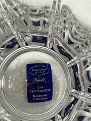 Rogaska Gallia Set 4 Crystal Highball Tumbler Glasses 5 3/8″ New Kathy Ireland