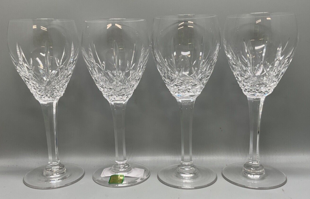 Waterford LAURENT Water Goblets SET OF FOUR More Items Here MINT IN BOX