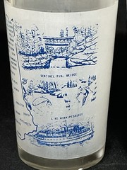 Set Of 2 “New Hampshire” Vintage HAZEL-ATLAS Small 4” Souvenir Glasses