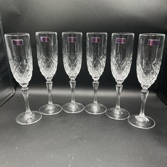 Marquis By Waterford Markham Champagne Toasting Flutes 9 3/4” Set of 6