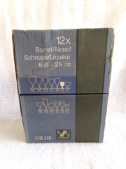 Royal Leerdam Gilde Borrel/Alcool Schnaps/Liqueur 6 cl 2 1/4″ oz 12 In Box Shots
