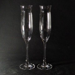 MIKASA HIGH SOCIETY OPTIC CHAMPAGNE FLUTES, Lead Crystal, 11 3/4″, 10 Oz, 2PCS