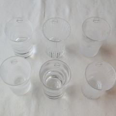 Salviati Venezia Bicchieri da Vodka Set of 6 Murano Shot Glass Box EC 55510