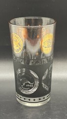 VTG Coin Style 22k Gold Tumbler Cup Drinking Glass By Continental Can Company