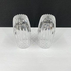 Mikasa Park Lane Cut Crystal 10 oz Highball Tumblers Glasses 5 5/8» Lot of 2