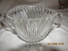 fostoria radiance cream and sugar set
