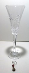 *EXCELLEN* Waterford Crystal SNOWFLAKE WISHES (2011-2020) 1 Ed Joy Flute 10 1/4″