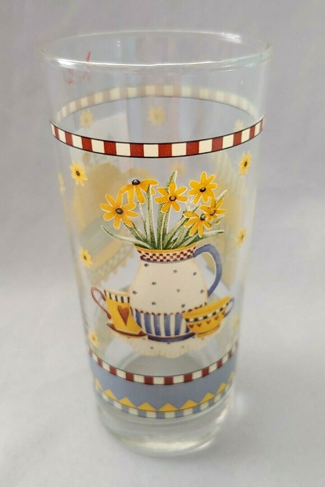 SAKURA TEAPOTS GLASS TUMBLER 16 OZ