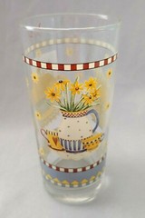 SAKURA TEAPOTS GLASS TUMBLER 16 OZ