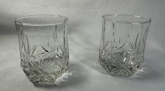 Cristal D’Arques Old Fashioned Glass, Lowball, whiskey Set Of 2