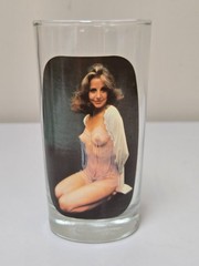 Striptease Highball Glasses w/ Original Box Vintage Adult Spencer’s Gifts