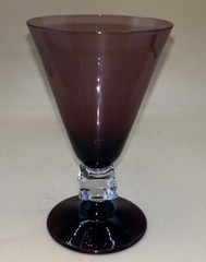 Bryce Wilmington Purple Claret Wine Glass 4 5/8”
