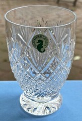 Set of 4 Waterford Crystal Sullivan Footed Glasses Tumblers #1055244 NEW in Box